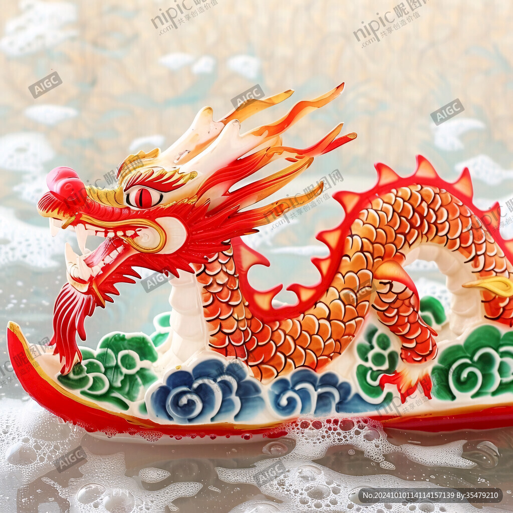 賽龍舟龍頭