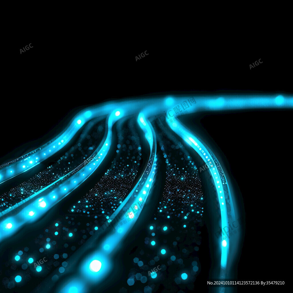抽象科技道路