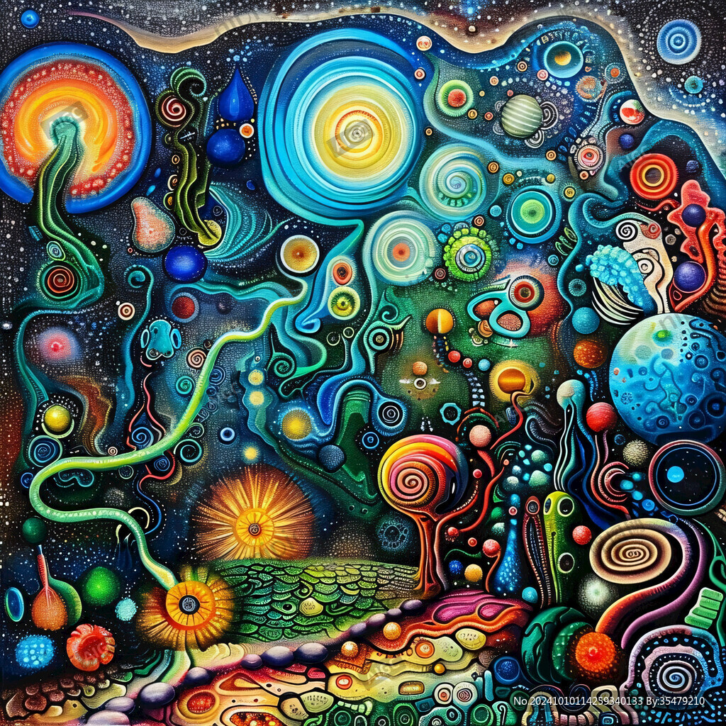 幻想裝飾畫