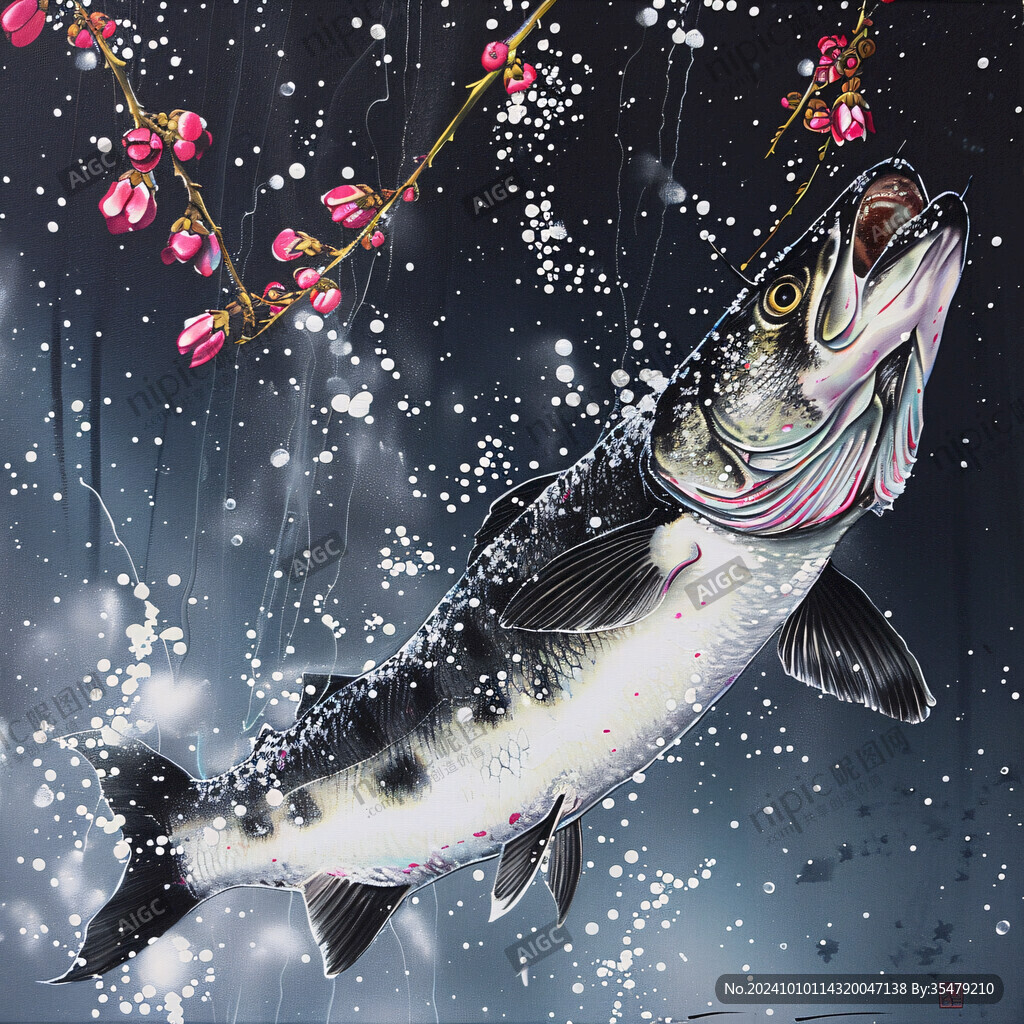 鯉魚3d畫