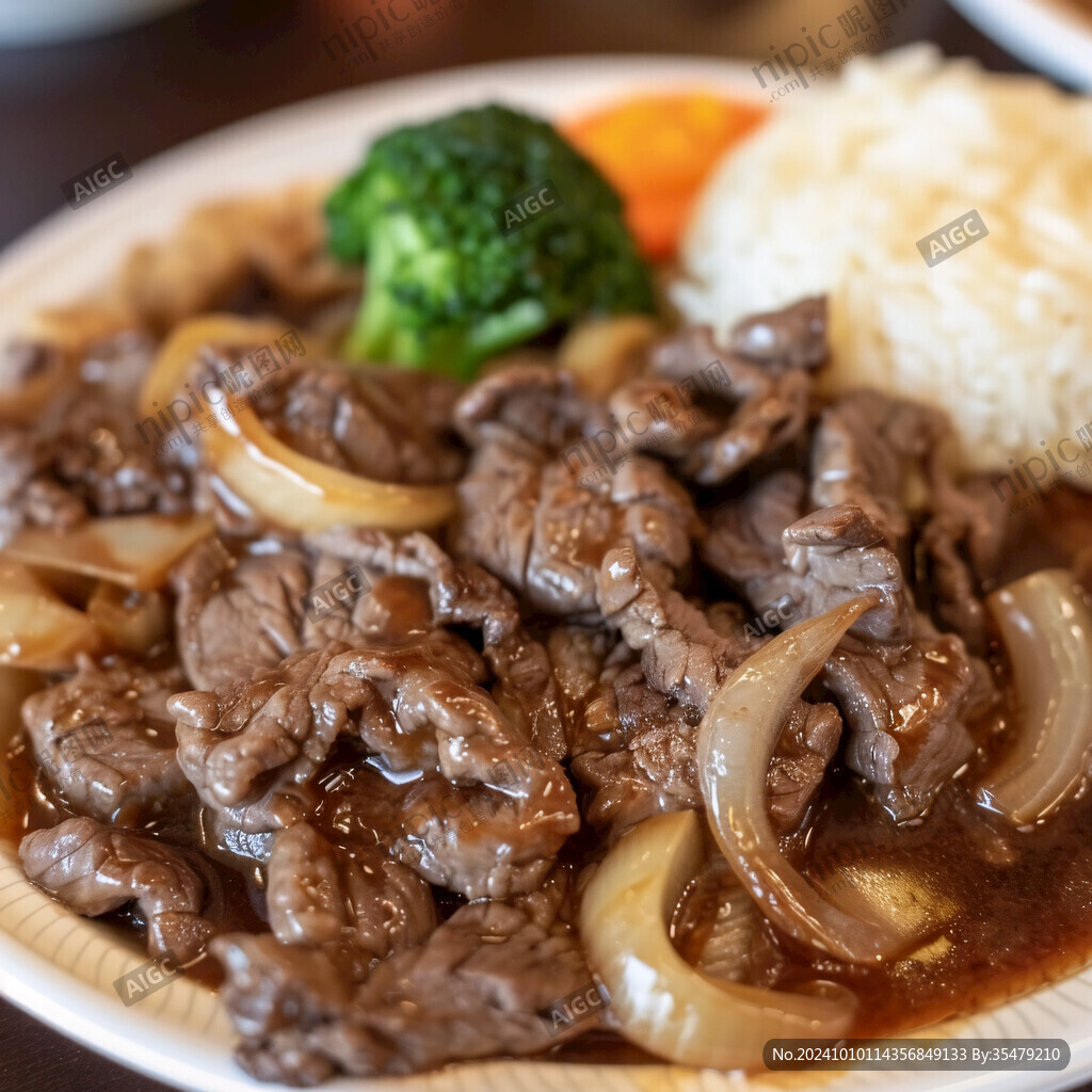 日式燒汁肥牛飯