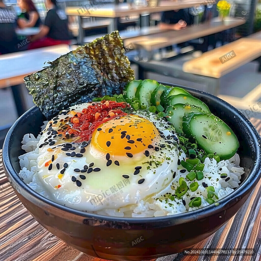 韓國(guó)魚籽海苔拌飯