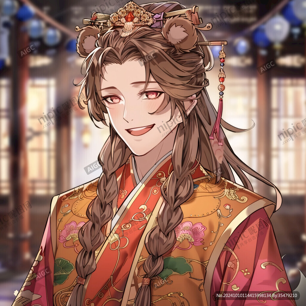 皇帝皇后插畫