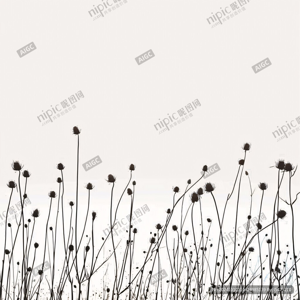 滿版小野花背景