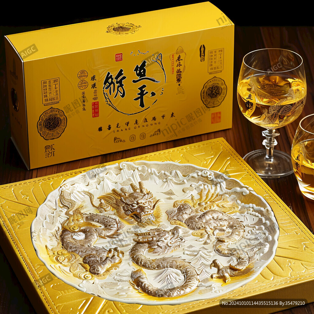 蛇膽包裝插畫