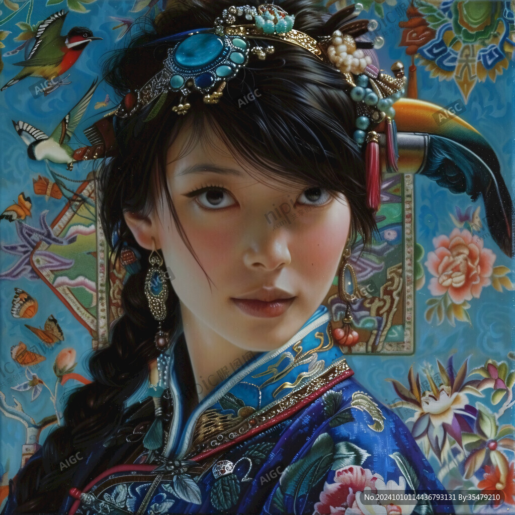 東方女性美女人物