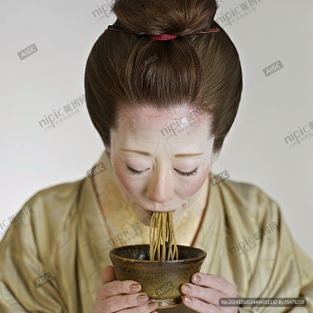 古裝空臉人物