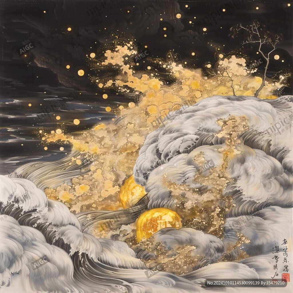 金光萬丈美術(shù)繪畫