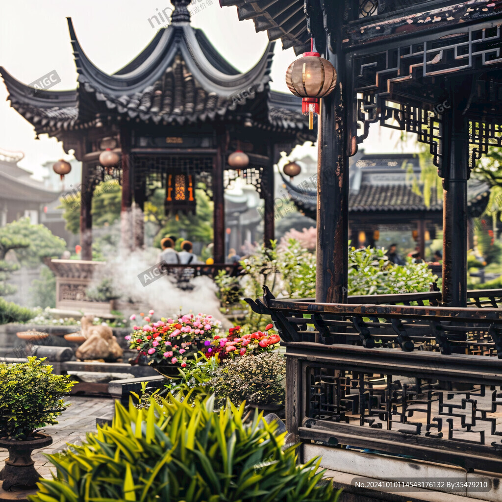 古典江南庭院