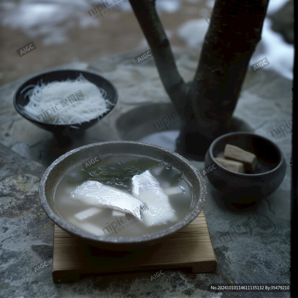 韓國蘿卜魚糕湯套餐