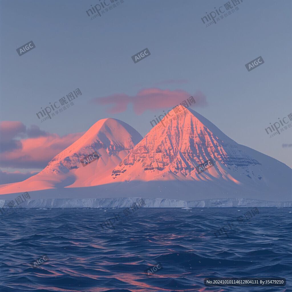 南極冰山冰川
