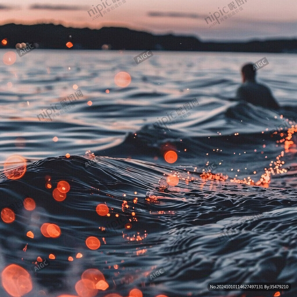 大海泡沫沖浪泡泡
