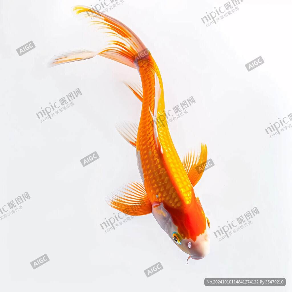 錦鯉魚模型