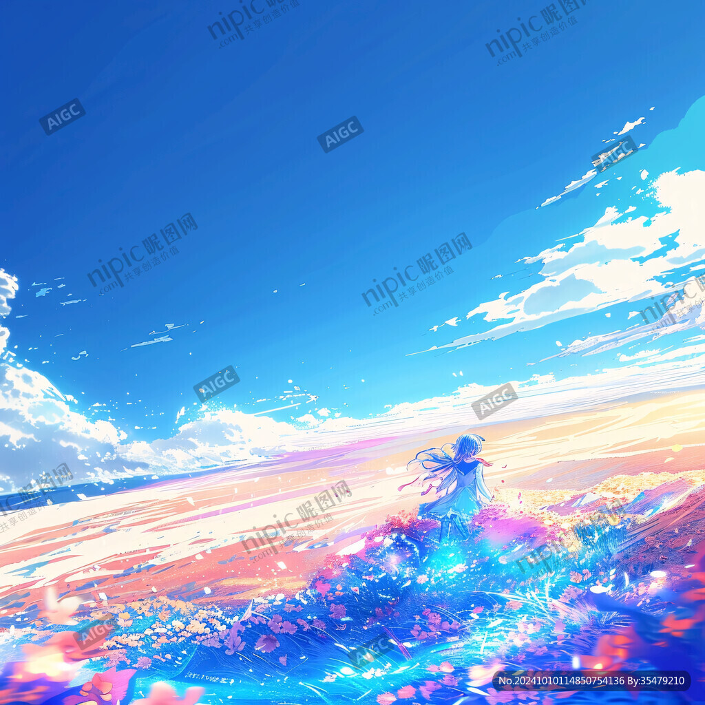 抽象寫意星辰大海地產(chǎn)