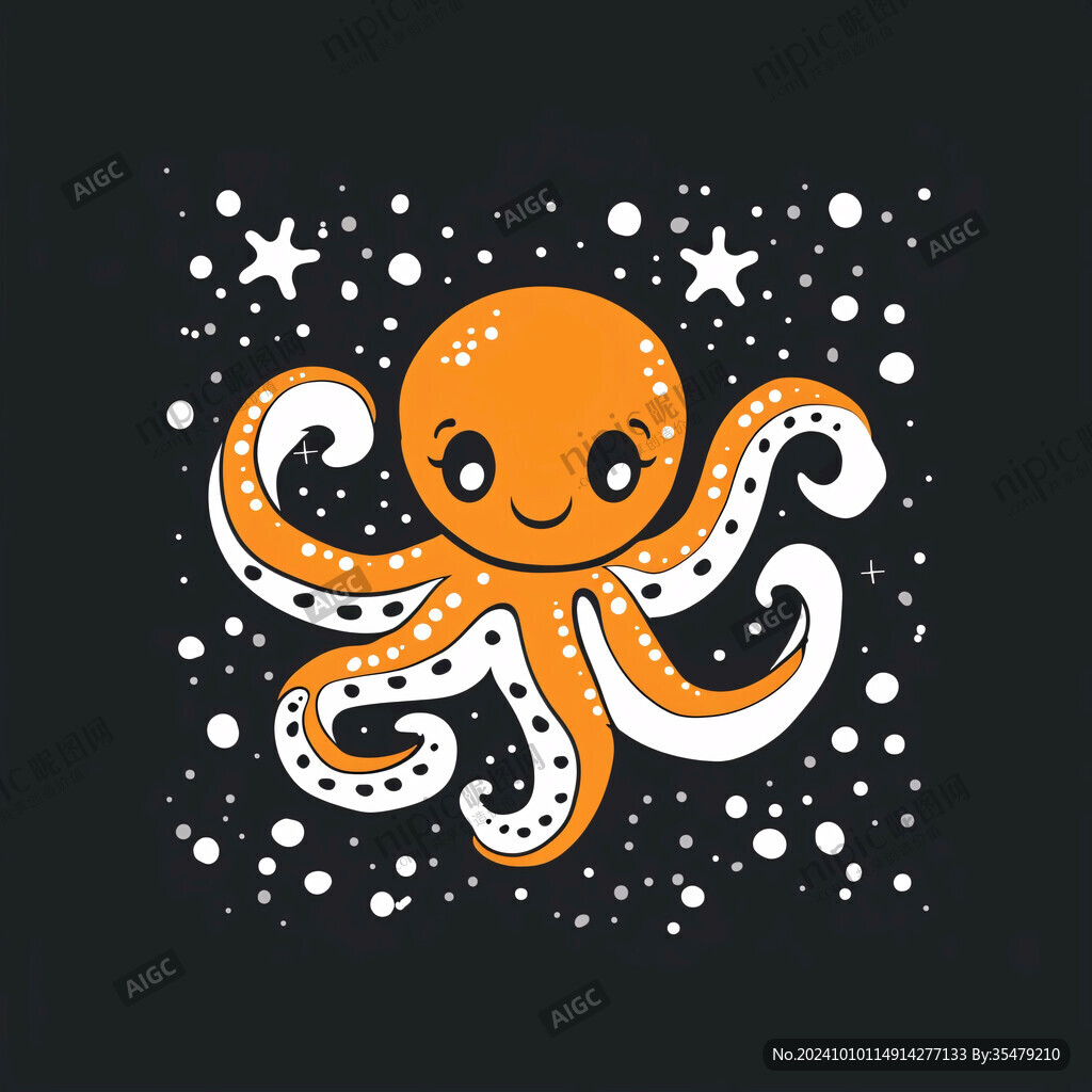 卡通小章魚(yú)