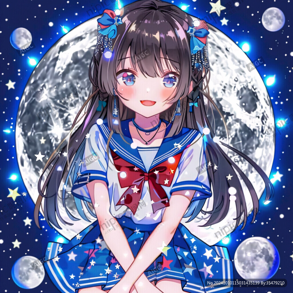 花好月圓賀圖