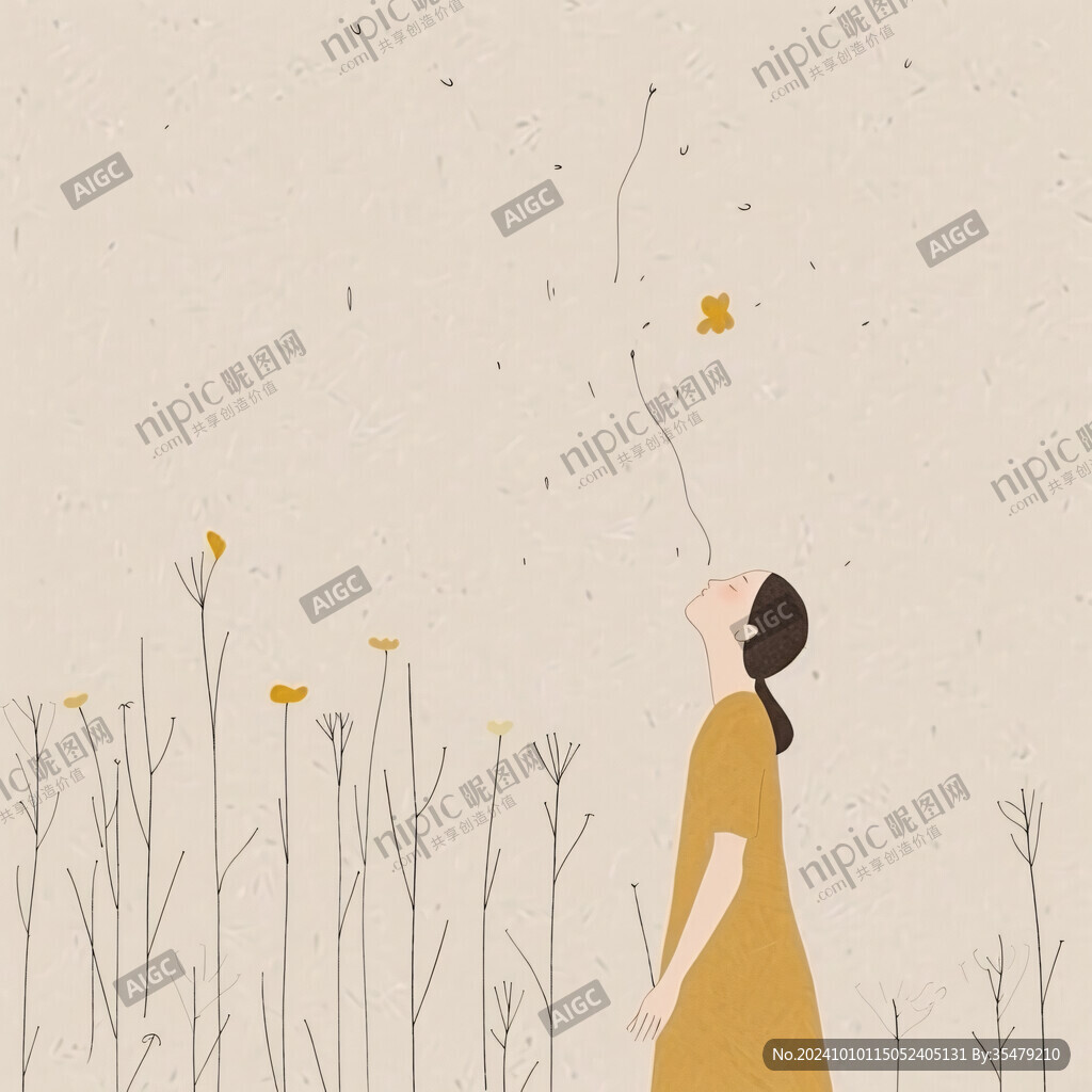蒲公英的約定女孩背景圖