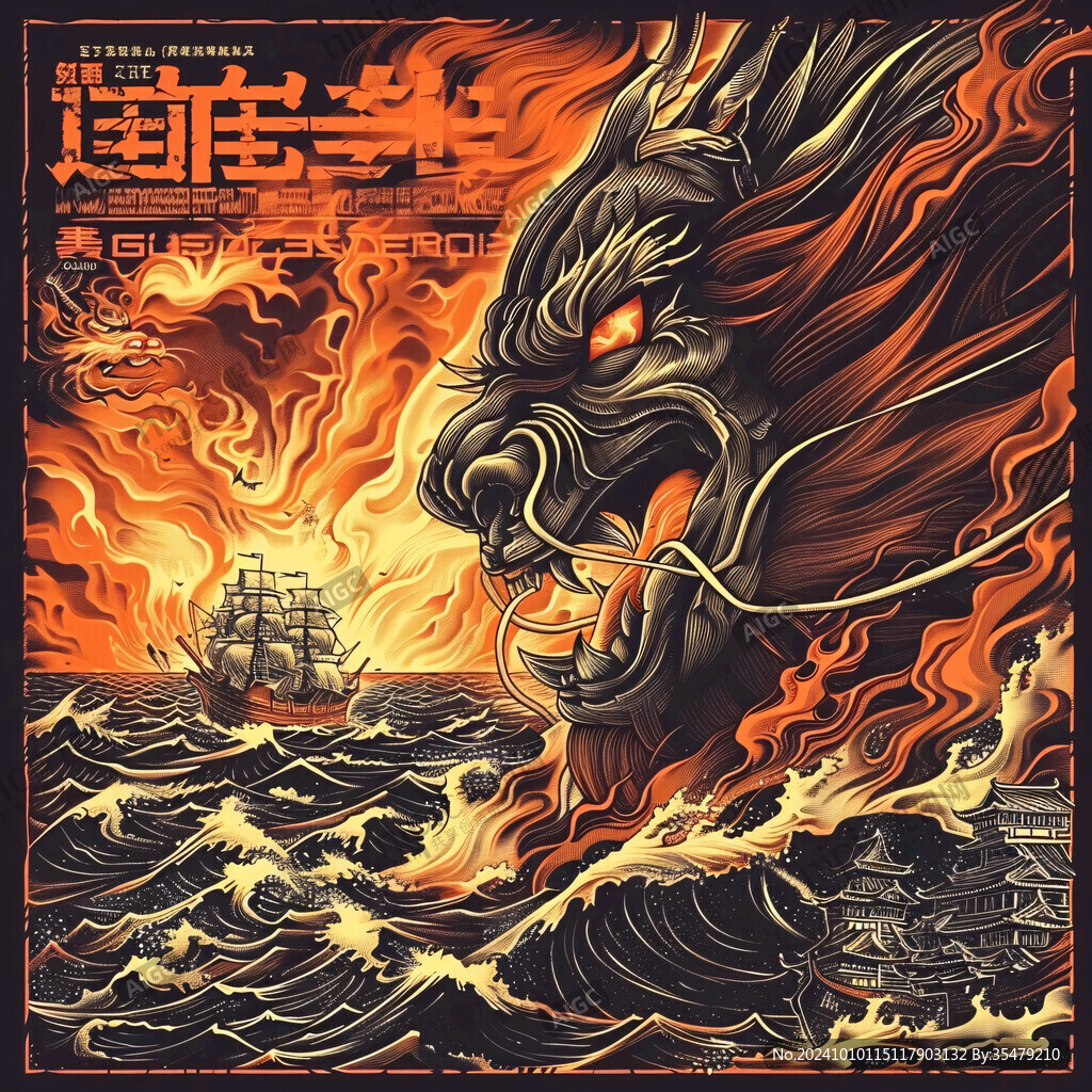 黃鶴樓插畫海報