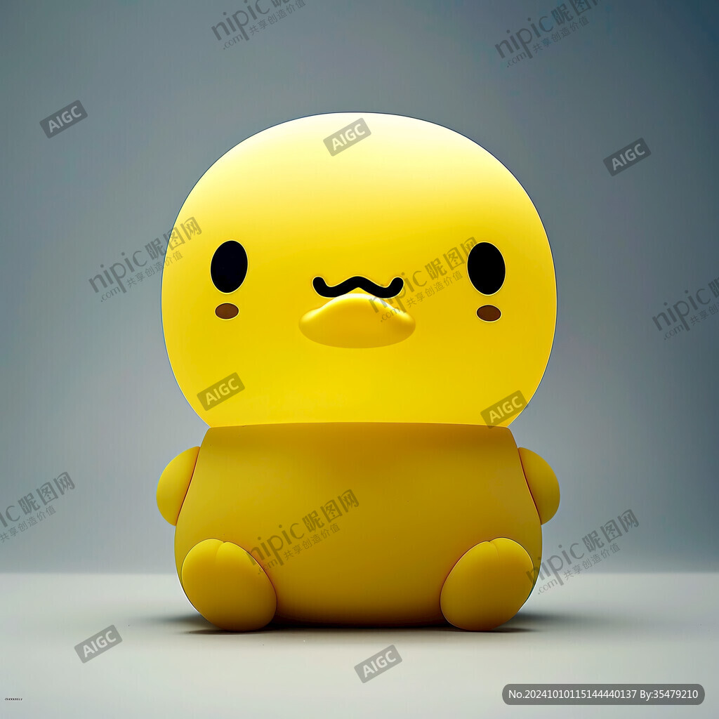 小黃鴨模型