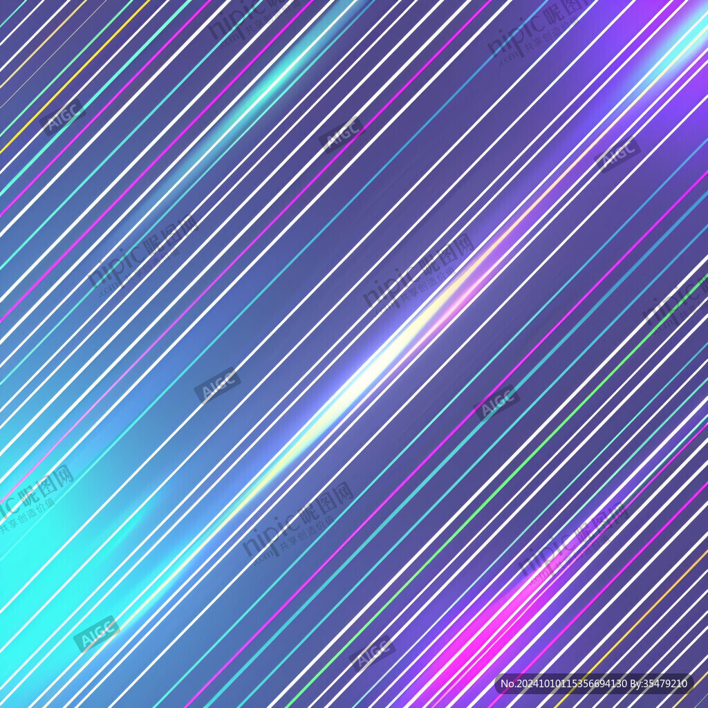 彩色線條效果