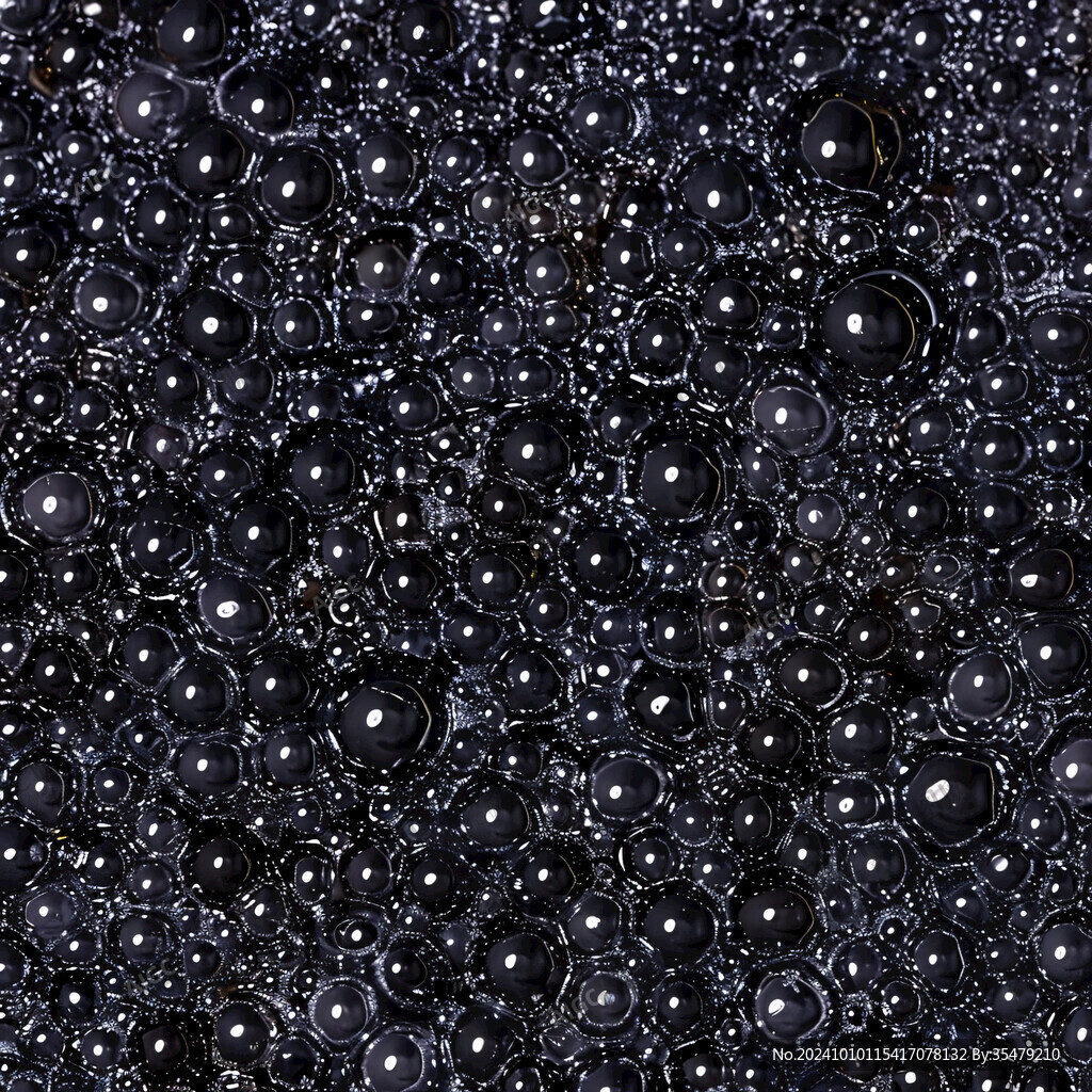深藍(lán)色星空泡泡圖案