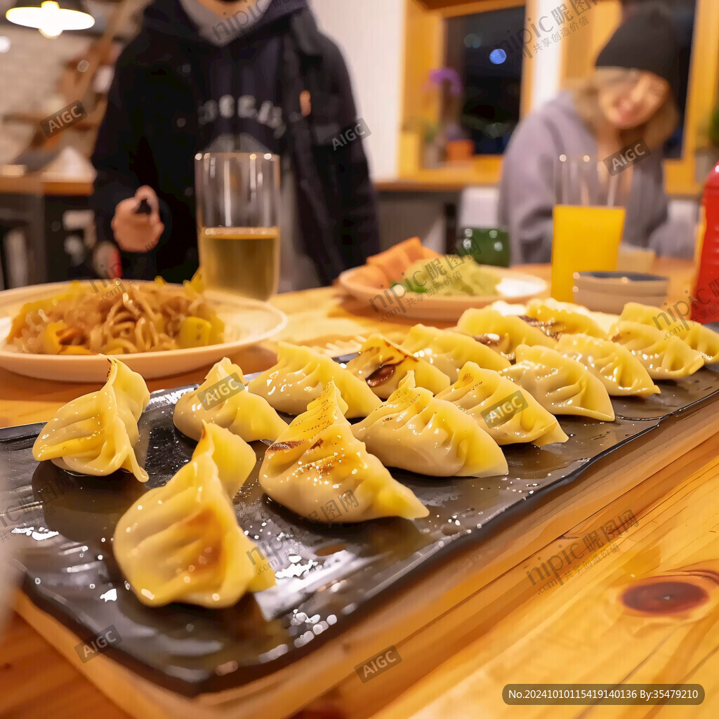 包餃子氛圍