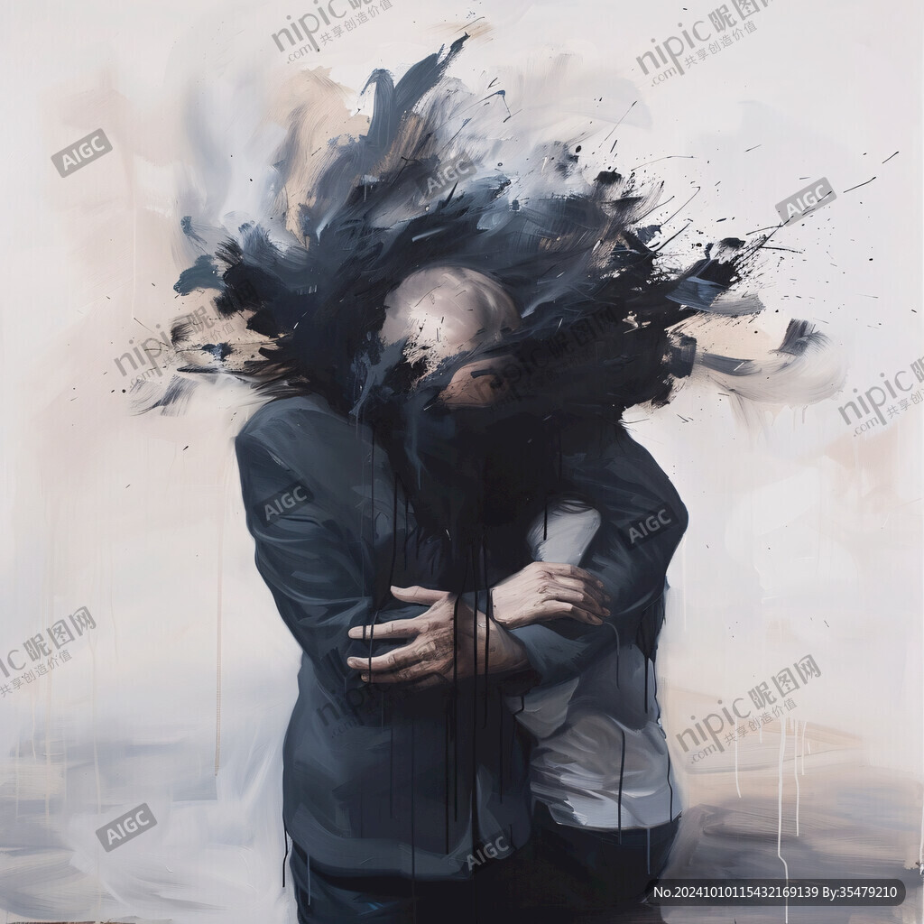 現(xiàn)代舞肌理插畫