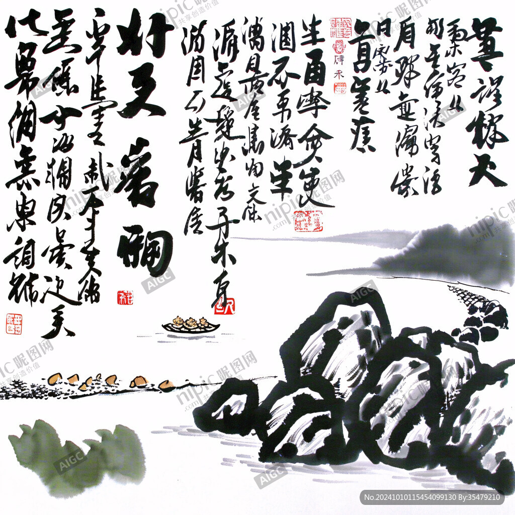 書房ktv水墨畫