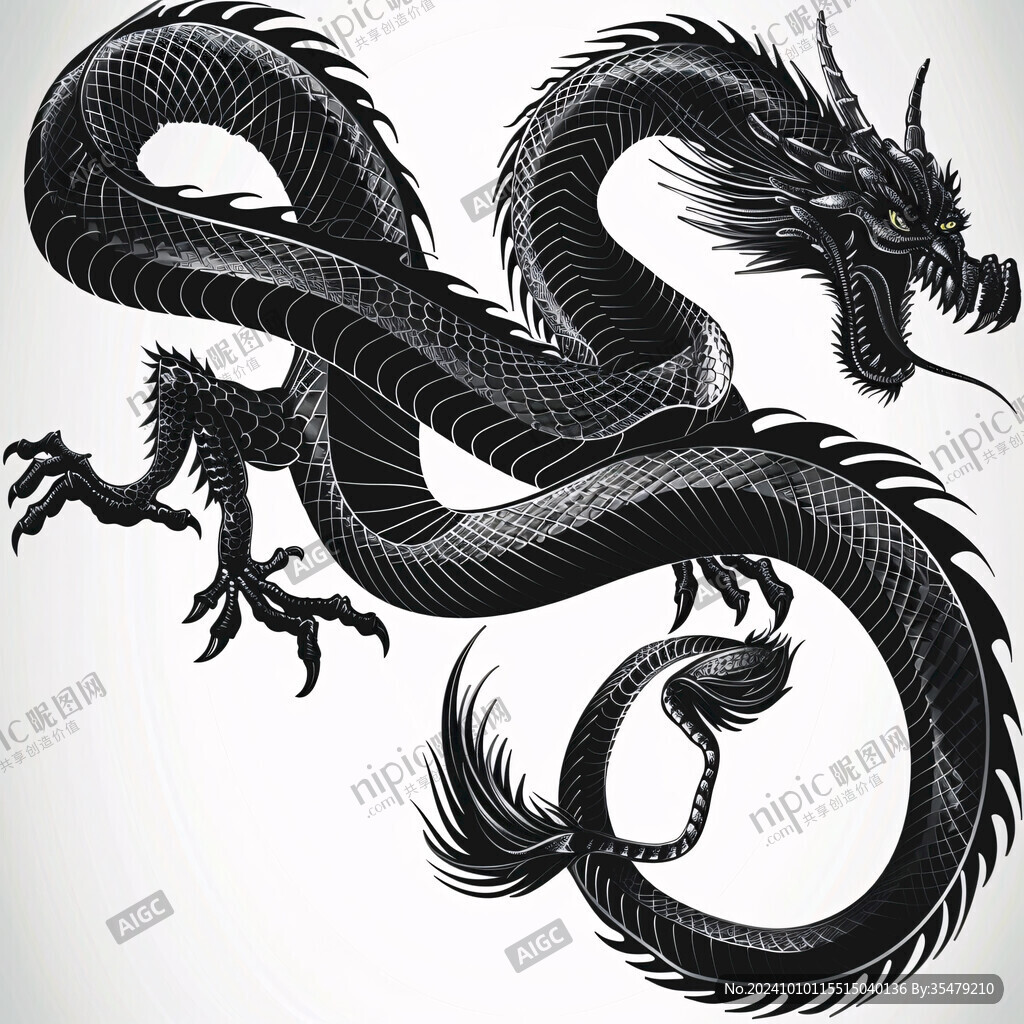 漫畫龍手繪龍鼠繪龍