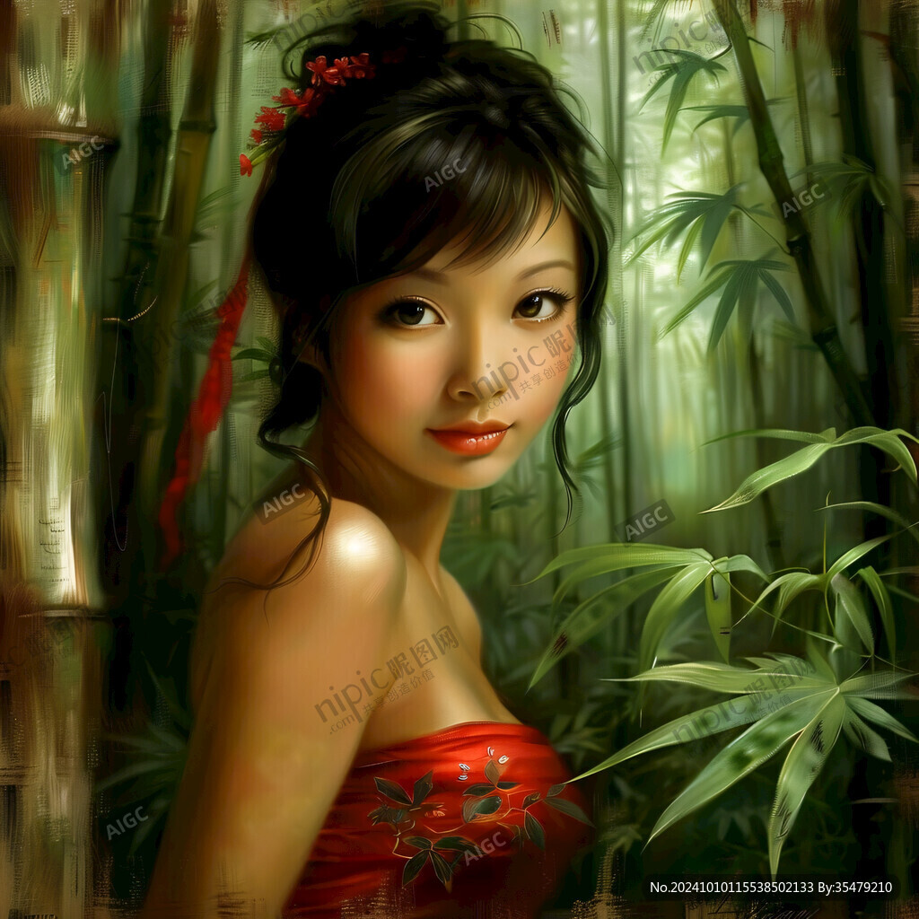 東方女性美女人物