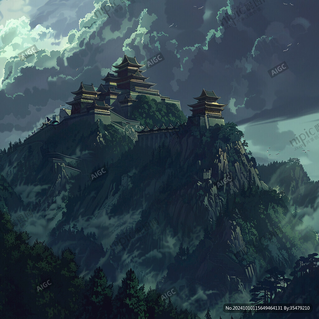 石寶寨插畫