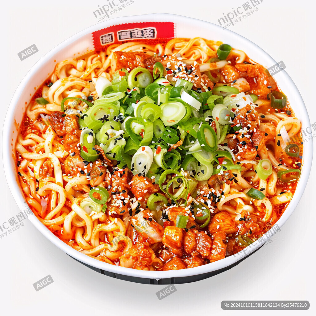 腸旺面素材