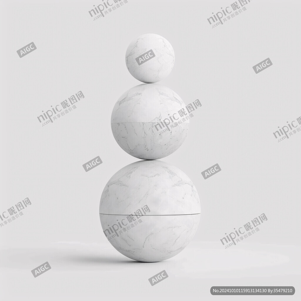圓球石凳子