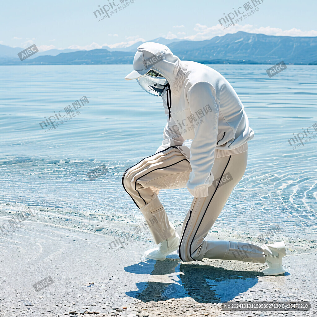 釣魚人物背影