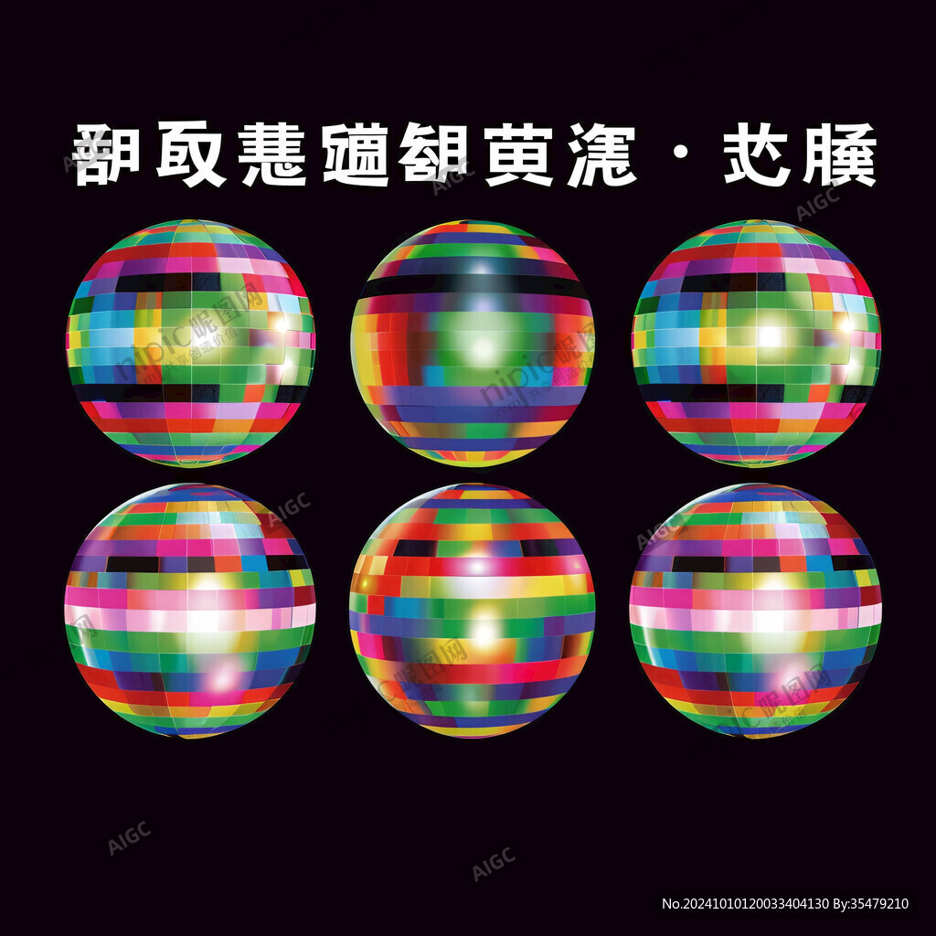 漸變球形燈