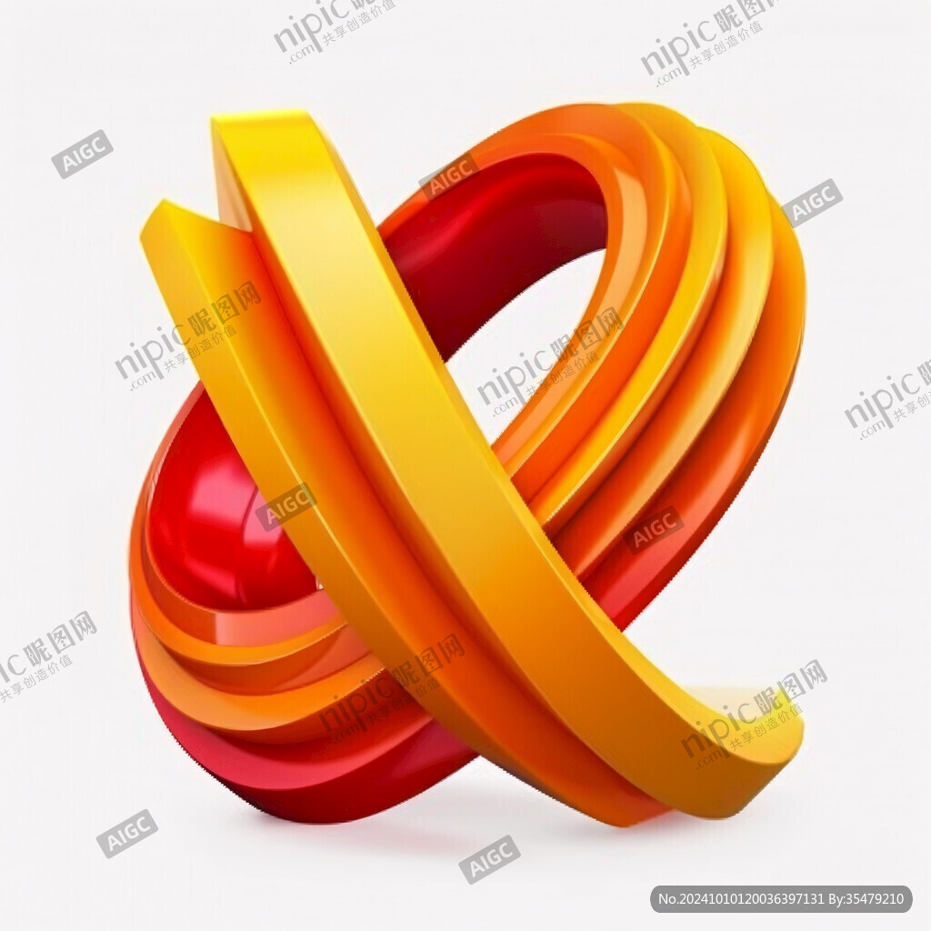 3d立體環形元素