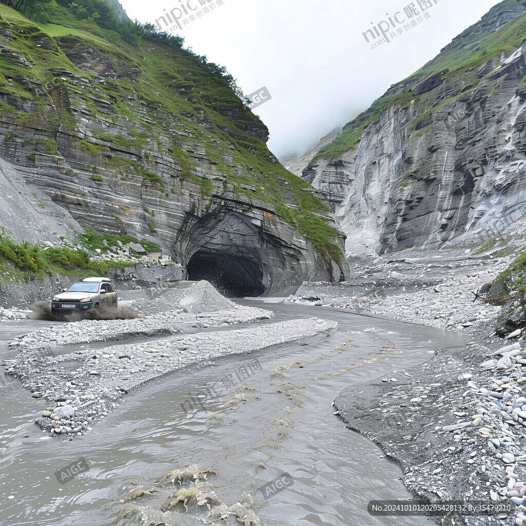 雀兒山隧道入口