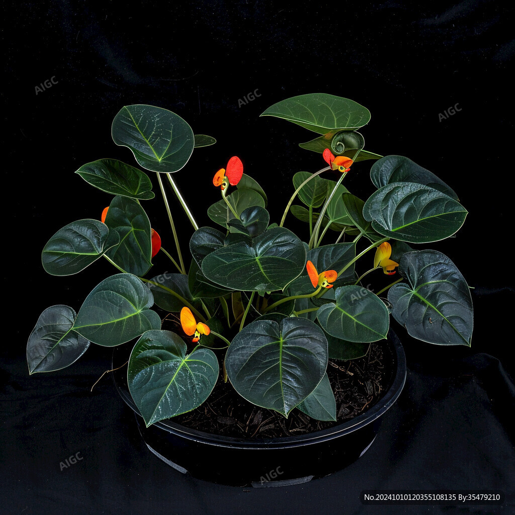 花燭紅掌