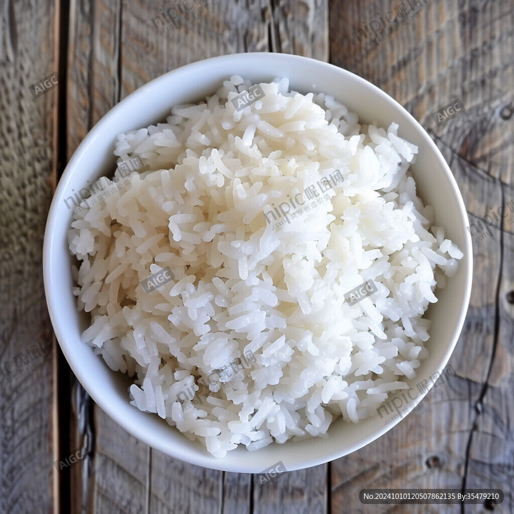 江米白米飯