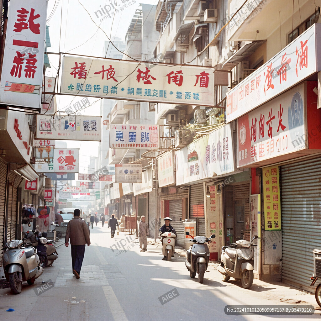 中英街街道街景