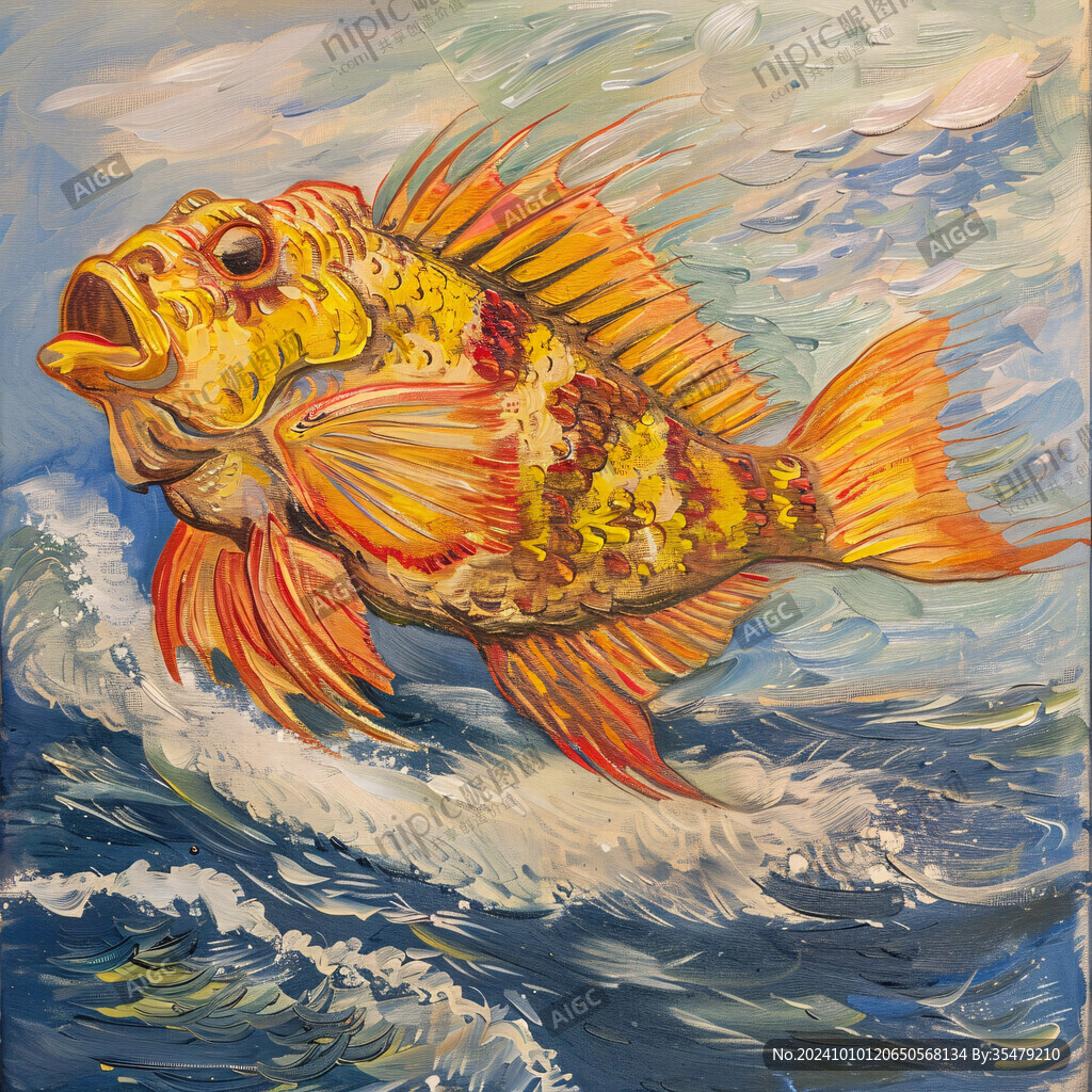 魚類3d畫