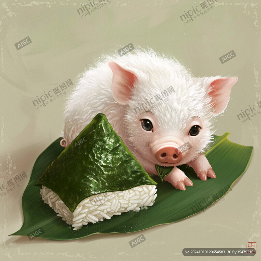 原創(chuàng)卡通肉粽