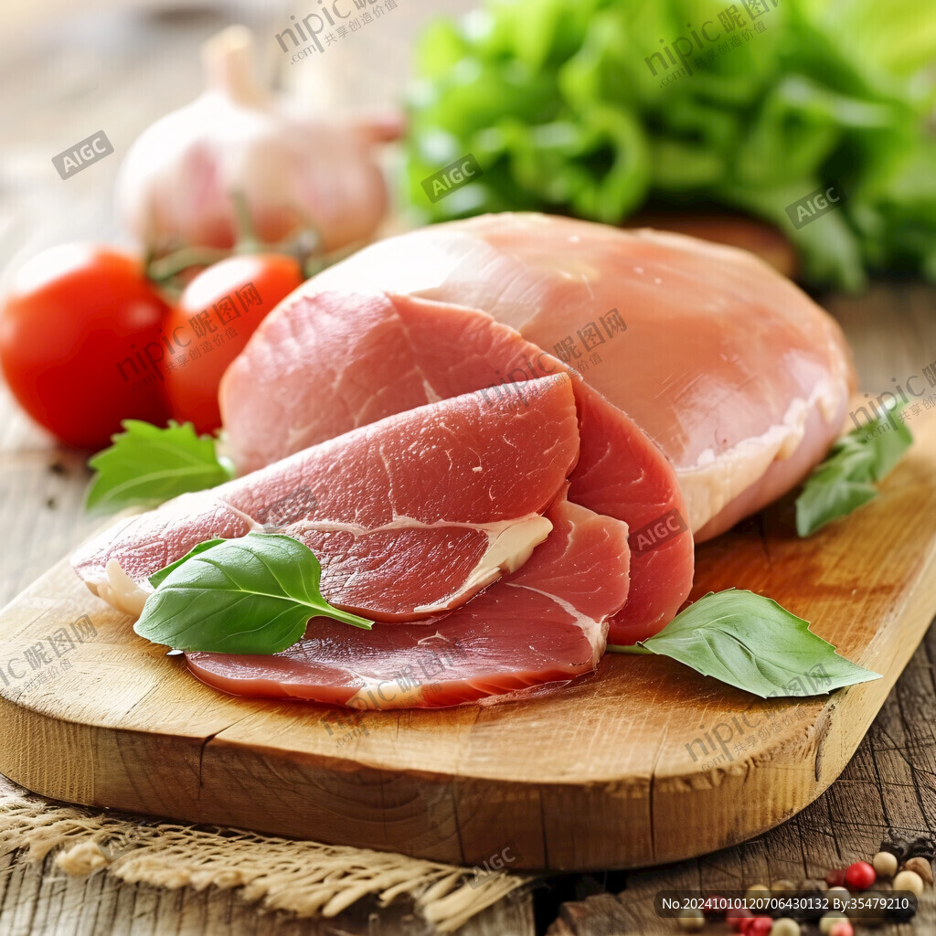 生豬肉高清圖片