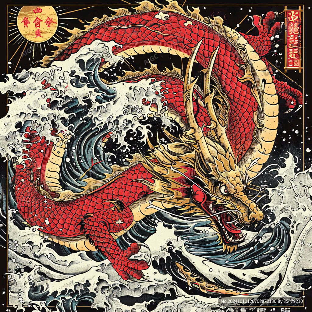龍年國潮插畫系列合集