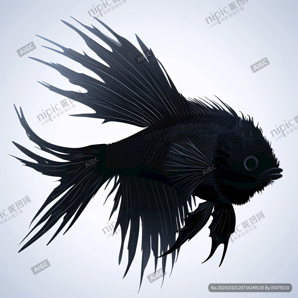 獅子魚素材