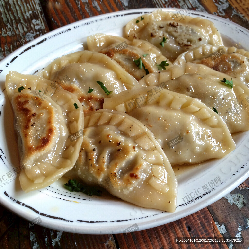 手工煎水餃