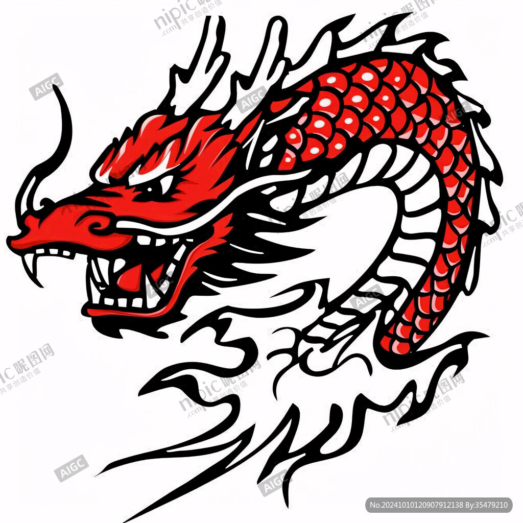 龍插畫龍簡筆畫