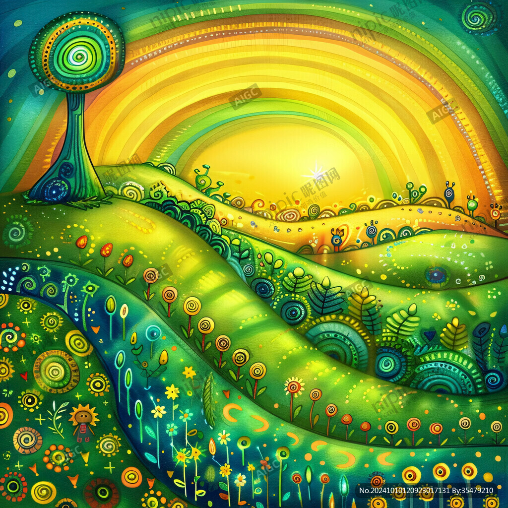幻想無框畫
