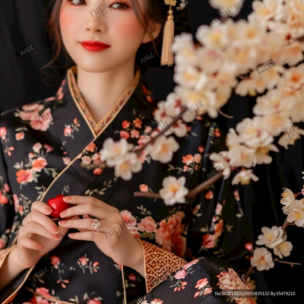 紅金唐代宮廷風(fēng)