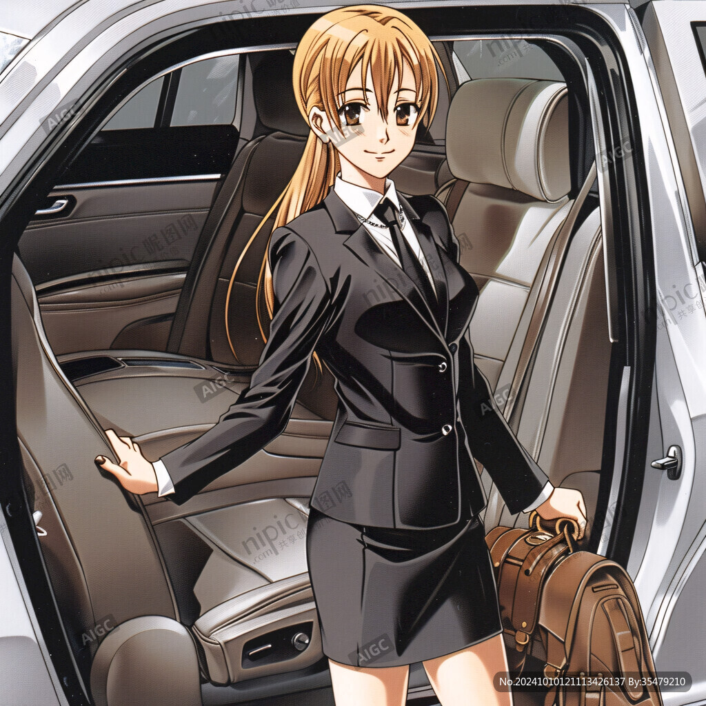 上車的女人